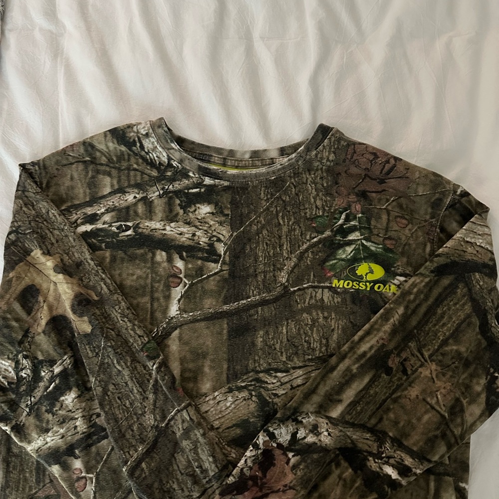 Mossy Oak Camouflage Long Sleeve Shirt